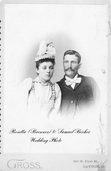 Samuel Booher and Rosetta Brenner